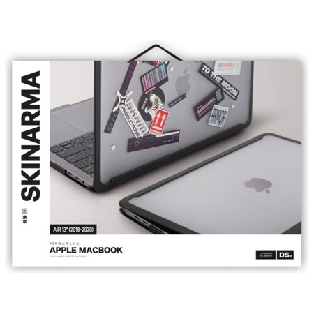 Skinarma etui Henko MacBook Air 13"       (2018-2020) przezroczysty/frost clear