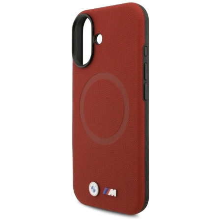 BMW M FW Metal Logo MagSafe Case for iPhone 17 - Red
