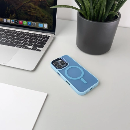 Fashion Case mit MagSafe für iPhone 16e - Blau