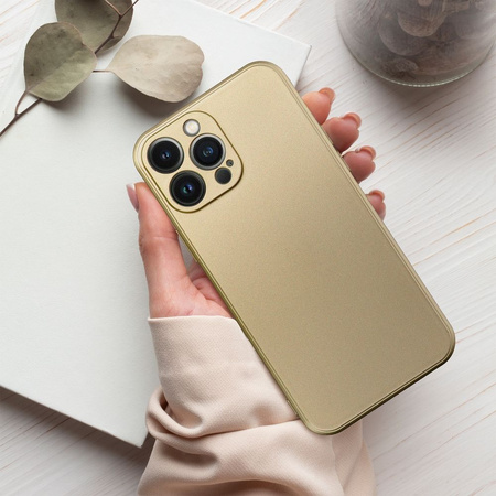 Futerał METALLIC do IPHONE 16e (SE 4 2025) złoty