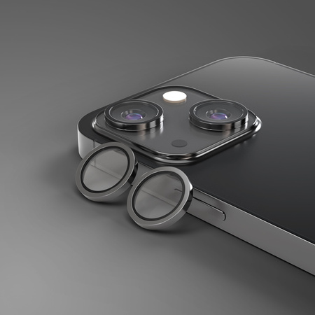 Etteri szkło na aparat do iPhone 13 / 13 Mini czarny