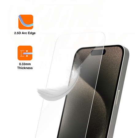 Vmax szkło hartowane 2,5D Normal Clear Glass do Samsung S23 Plus