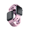 3MK Silicone Watch Strap Powder Pink dla Apple Watch 42/44/45/49 mm