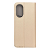 Kabura Smart Case book do OPPO A58 złoty