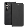 Kabura LUNA Book Carbon do SAMSUNG S24 Ultra czarny