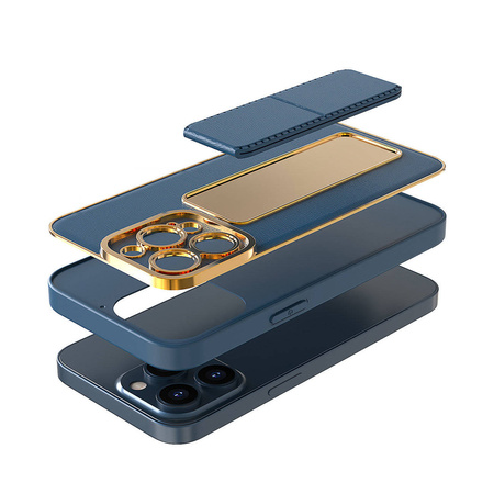 New Kickstand Case etui do iPhone 12 Pro z podstawką różowy