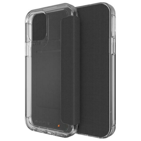 Etui Gear4 D3O Wembley Flip Wallet do    iPhone 12 / 12 Pro przezroczysty/clear