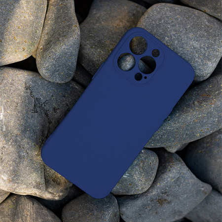 Nakładka Silicon do iPhone 17 Pro Max 6,9" blue atlantic