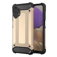 Hybrid Armor pancerne hybrydowe etui pokrowiec Samsung Galaxy A32 5G złoty