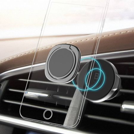 Baseus Privity samoprzylepny uchwyt ring podstawka do telefonu złoty (SUMQ-0V)