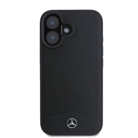 Mercedes MEHCP16MARMBK iPhone 16 Plus 6.7" czarny/black hardcase Leather Urban