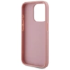 Karl Lagerfeld Wrinkled Metal Signature iPhone 15 Pro Max Case - Pink