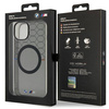Case BMW BMHMP14SHGPK iPhone 14 6.1&quot; grey/grey Pattern MagSafe