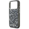 Karl Lagerfeld IML Leopard Pattern MagSafe Case für iPhone 17 Pro - Schwarz