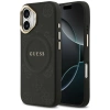 Guess Peony Hot Stamp MagSafe Case für iPhone 17 - Schwarz