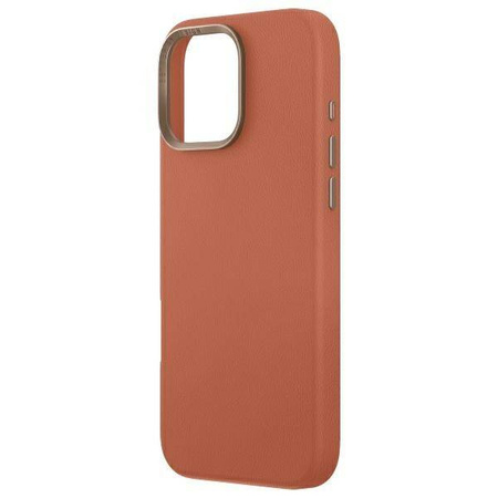 Case IPHONE 16 PRO MAX UNIQ Lyden Magclick Charging Terracotta brown