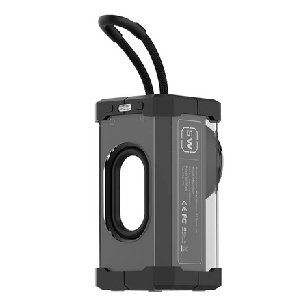 GŁOŚNIK BLUETOOTH PRZEŹROCZYSTY SOMOSTEL H607 PAROWANIE STEREO