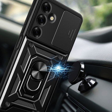 Tech-Protect Camshield Pro Hülle für Samsung Galaxy M35 5G – Schwarz