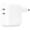 Ładowarka sieciowa Apple MKU63ZM/A 35W   2xUSB-C biały