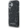 Karl Lagerfeld IML Leopard Pattern MagSafe Case for iPhone 16 - Black