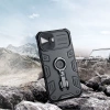 Nillkin CamShield Armor Pro Case iPhone 14 Plus gepanzerte Abdeckung mit Kameraabdeckungsringständer blau