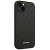 Original Handyhülle IPHONE 14 PLUS Karl Lagerfeld Hardcase Saffiano Mono Metal Logo (KLHCP14MSAKLHPK) schwarz