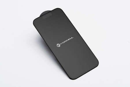 Szkło Hartowane Forcell Matt Glass - do Iphone 15 Pro czarny