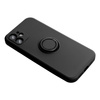Futerał SILICONE RING do XIAOMI Redmi Note 14 PRO 4G czarny