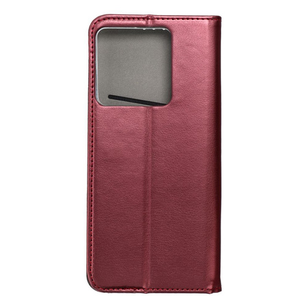Kabura Smart Magneto do XIAOMI REDMI NOTE 13 PRO 5G burgundowy