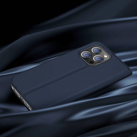 Dux Ducis Skin Pro kabura etui pokrowiec z klapką iPhone 14 Pro Max różowy
