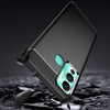 Carbon Case case for Infinix Hot 12 Play NFC / Hot 12 Play flexible silicone carbon cover black