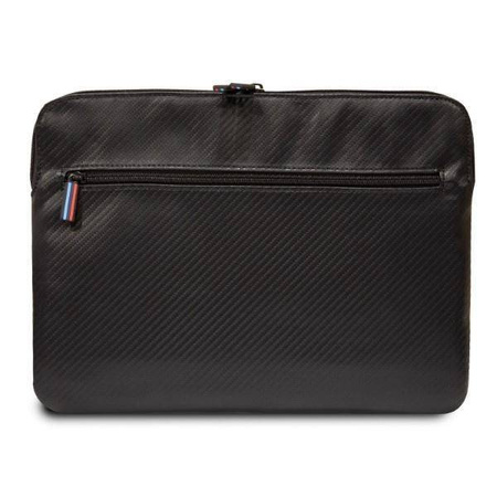 Original Handyhülle LAPTOP 16" BMW Sleeve Carbon Tricolor (BMCS16PUCARTCBK) schwarz