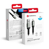 Kabel USB A do Lightning Forcell F-Energy 2,4A 12W Cafule 0,5 m C257 czarny