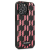 Original Case IPHONE 13 PRO MAX Karl Lagerfeld Hardcase Monogram Plaque (KLHCP13XMNMP1P) pink