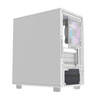 Obudowa komputerowa Darkflash DB330M (biała) + 3 wentylatory ARGB