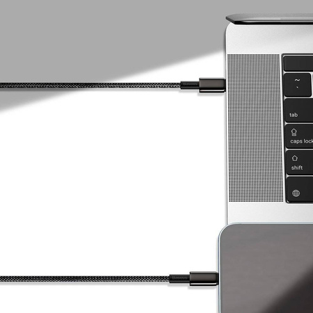 Baseus kabel USB Typ C - Lightning szybkie ładowanie Power Delivery 20 W 2 m czarny (CATLWJ-A01)