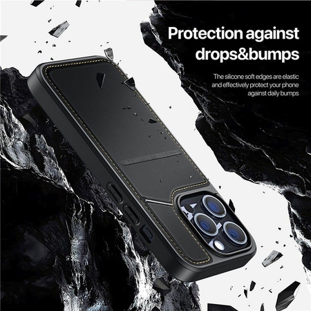 DUX DUCIS Rafi II Mag - etui back cover z podstawką kompatybilne z MagSafe do iPhone 14 Pro