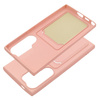 Futerał CARD CASE do SAMSUNG S24 Ultra różowy