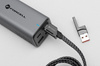 FORCELL F-ENERGY C241 4w1 kabel Typ C / USB A do Typ C / Lightning QC PD 3A 60W 1 m chrom