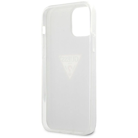 Guess Denim Triangle Dk - Etui iPhone 12 Mini (granatowy)