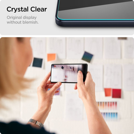 SZKŁO HARTOWANE SPIGEN GLAS.TR SLIM 2-PACK GALAXY A16 4G / 5G CLEAR