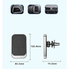 TECH-PROTECT CW19 MAGNETIC MAGSAFE VENT CAR MOUNT BLACK
