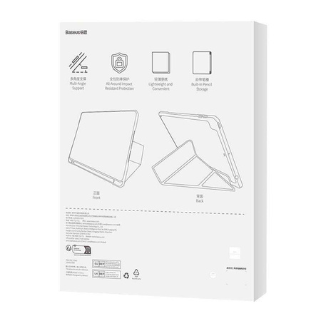 Etui APPLE IPAD 10.2 Baseus Minimalist fioletowe