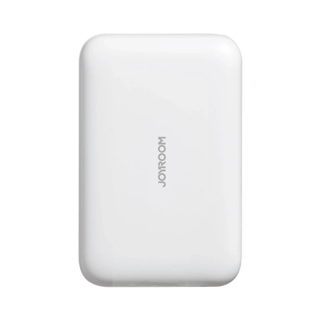 Joyroom JR-W020 20W Mini magnetic wireless power bank 10000mAh White with USB to Type-C 0.25m Cable Black