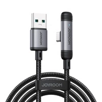 Joyroom S-A56 EnjoyX Series 90° USB-A - USB-C 3A Kabel 1,2m - schwarz