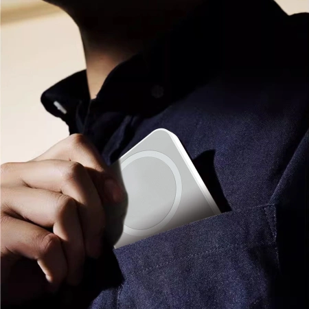 Powerbank Dudao K26S 5000mAh 20W USB-A / USB-C / MagSafe - white