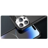 Carbon Case iPhone 14 Pro flexible Gel-Rückseite blau