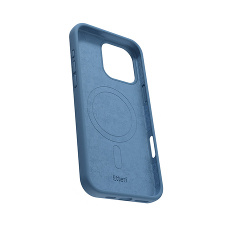 Nakładka Etteri Silicone Mag do iPhone 16 Pro Max 6,9" ciemnoniebieska