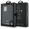 Oryginalne Etui IPHONE 16 BMW Hardcase M Edition Carbon Stripe & Strap (BMHCP16S23PSCCK) czarne
