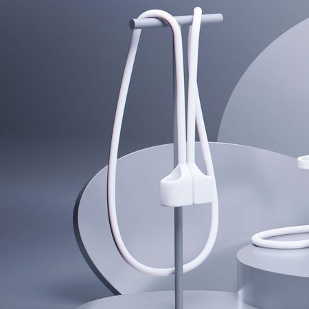 Apple AirPods Pro 3 - 3mk Silicone AirPods Case White